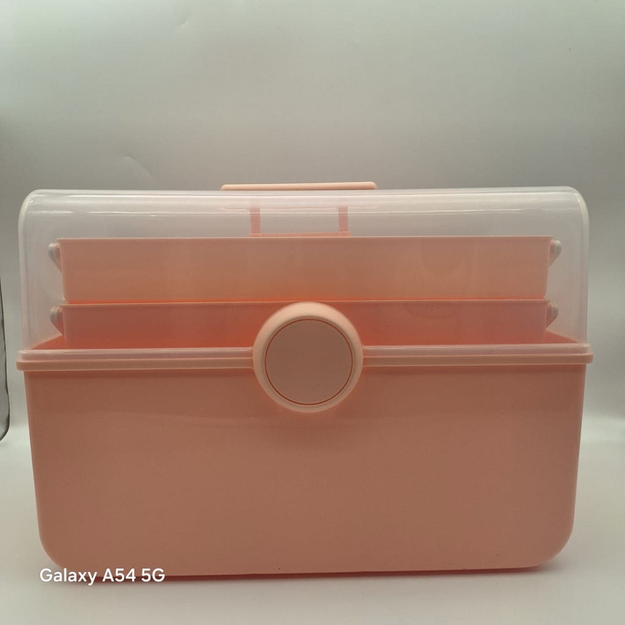 Caja Organizadora Multiuso Pequeña con Sistema Plegable y Cierre Giratorio