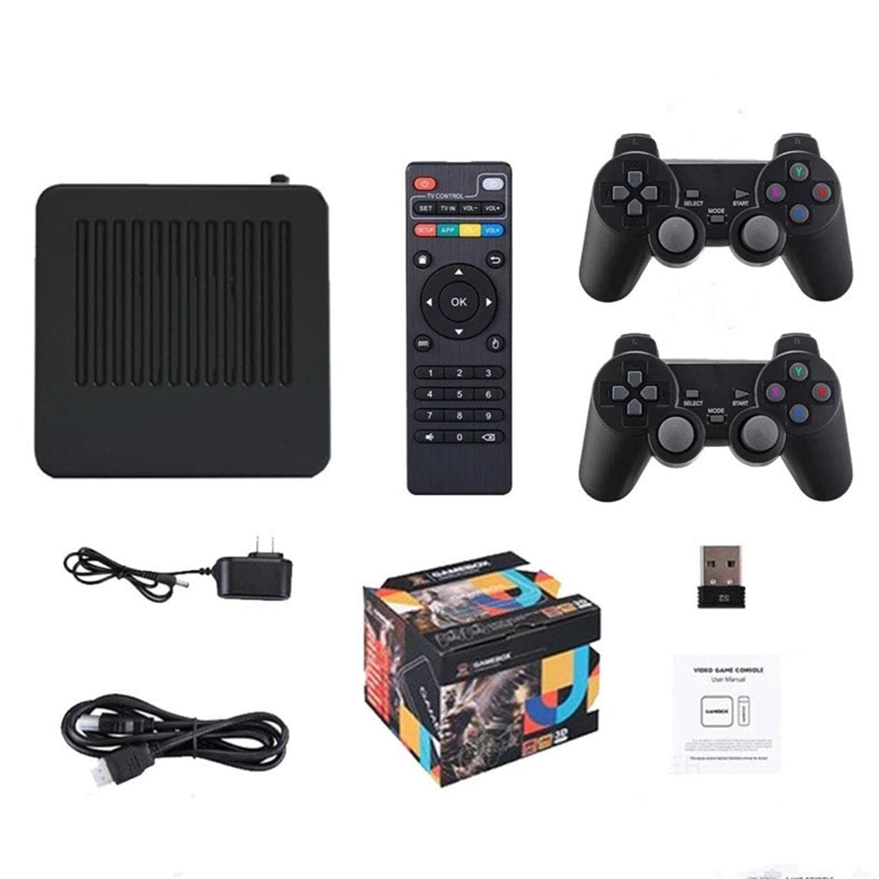 Consola Retro GameBox 4K 3D (Modelo D103 - 64GB)